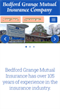 Mobile Screenshot of bedfordgrangemutual.com